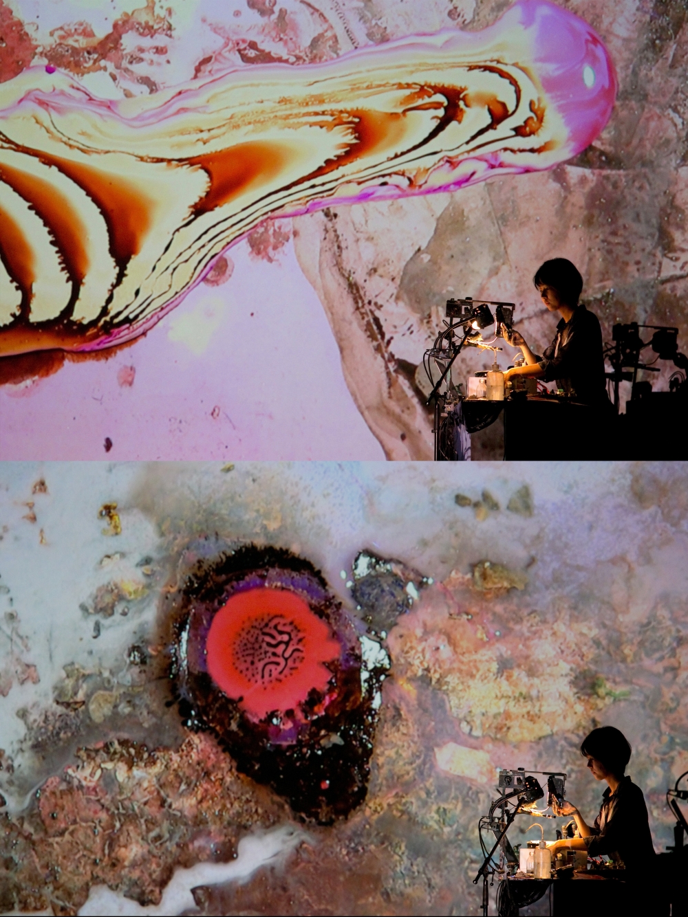 Alive Painting Solo Performance at Spiral Hall Tokyo
